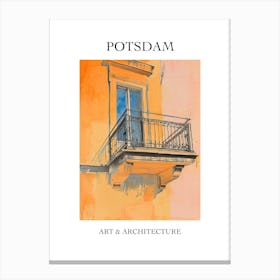Potsdam Travel And Architecture Poster 3 Canvas Print