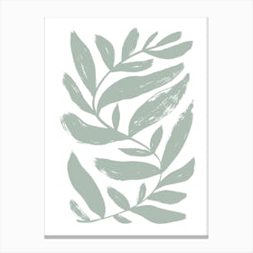 Leaf Print Canvas Print