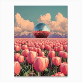 Pink Tulips 6 Canvas Print