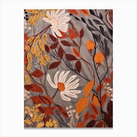 Fall Botanicals Gypsophila 1 Canvas Print