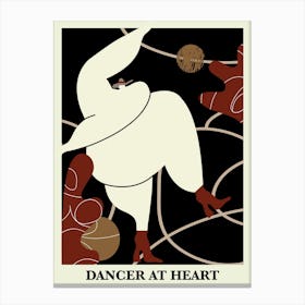 Dancer At Heart Canvas Print