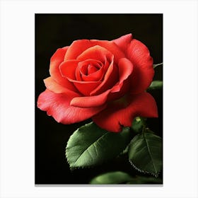 Red Rose 38 Canvas Print