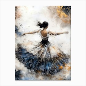 Dancer In The Sky Canvas Print