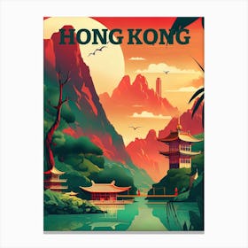 Hong Kong Travel Canvas Print