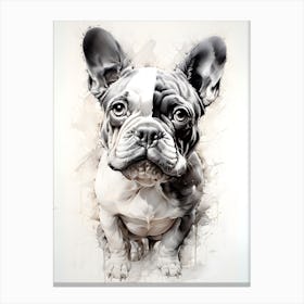 Bulldog Artistry Canvas Print