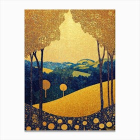 'Golden Valley' Canvas Print