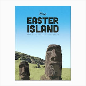 Easter Island Canvas Print