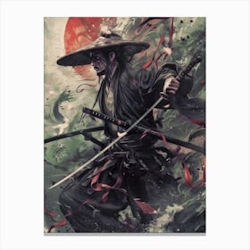 Samurai Warrior 1 Canvas Print