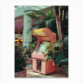 Retro Arcade Machine Canvas Print