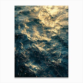 Ocean Water Ripples Canvas Print