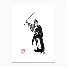 Killer Samurai Canvas Print