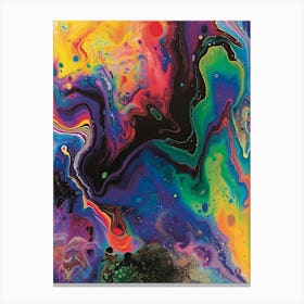 Colorful Abstract Wall Art Canvas Print