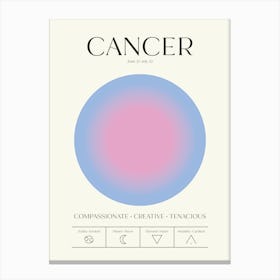 Cancer Canvas Print