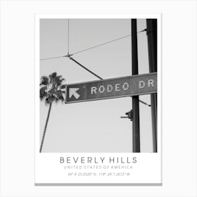 Beverly Hills Canvas Print