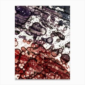 Abstraction Watercolor Balls 1 Canvas Print