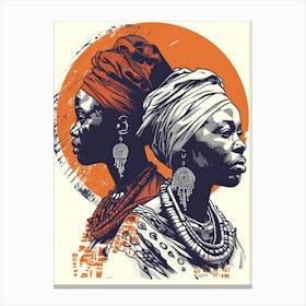 African Women 2 Canvas Print