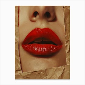 Lips 2 Canvas Print