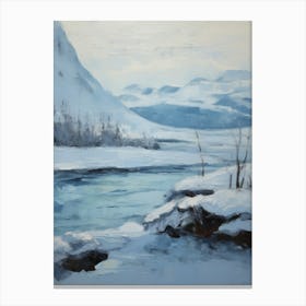 Winter Landscape Canvas Print