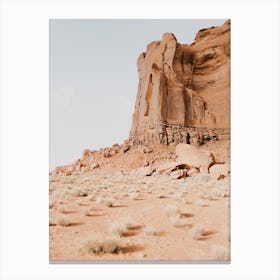 Monument Valley Rock Formation Canvas Print