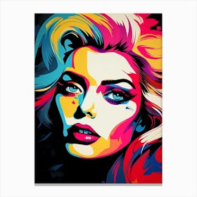 Puget Retro Pop Art 1 Canvas Print