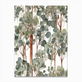 Eucalyptus Trees Canvas Print