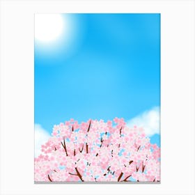 Sakura Blossoms 3 Canvas Print