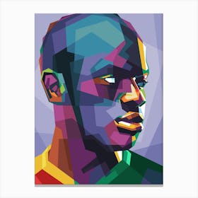 Kante Pop Art WPAP Canvas Print