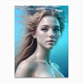 Mermaid-Reimagined 57 Canvas Print