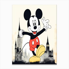 Mickey Mouse 5 Canvas Print