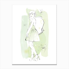 Angel Girl Canvas Print