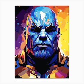 Thanos Popart Canvas Print