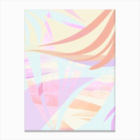 Tropical doodles Canvas Print