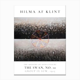 Hilma Af Klint Swan No 3 Canvas Print