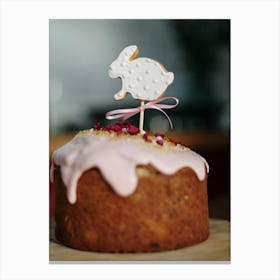 Bunny Cake 4 Canvas Print