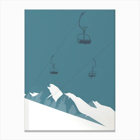 Ski Lift 1 Canvas Print