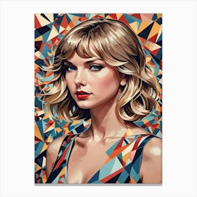 Taylor Swift Painting 1 Canvas Print