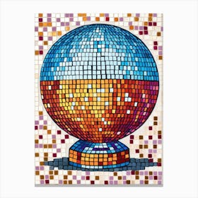 Mosaic Ball 4 Canvas Print