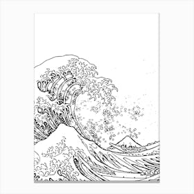 Great Wave Off Kanagawa 2 Canvas Print