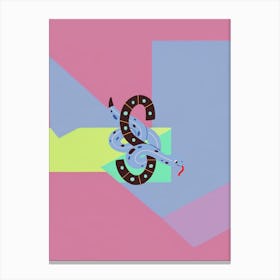 Kids Initials S Canvas Print