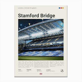 Chelsea - Stamford Bridge 1 Canvas Print