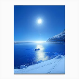 Arctic Landscape 1 Canvas Print