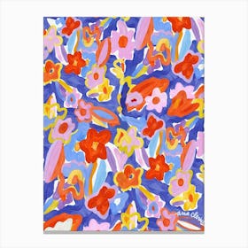 Floral Pattern 1 Canvas Print
