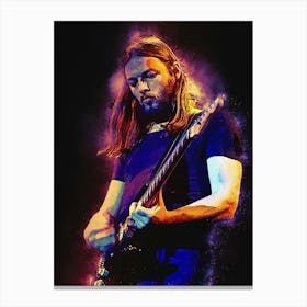 Spirit Of David Gilmour Canvas Print