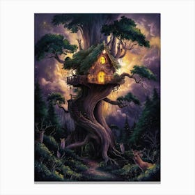 Tree House 1 Canvas Print