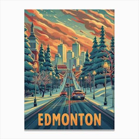 Edmonton Canada Canvas Print