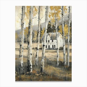 House In The Woods 12 Canvas Print