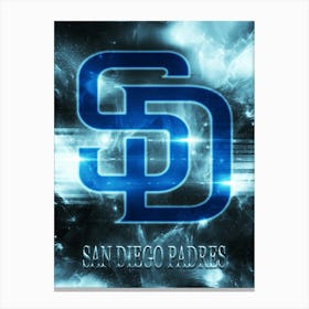 San Diego Padres 1 Canvas Print