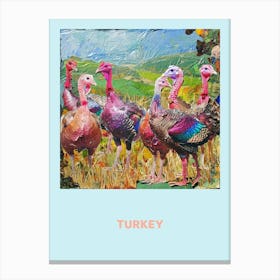 Turkey Collage Poster 1 Canvas Print