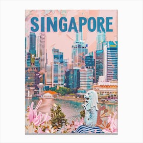 Singapore Cityscape Canvas Print