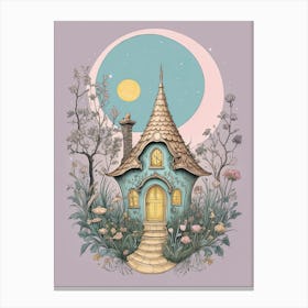 Creepy Cottage Canvas Print